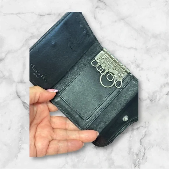 Dior Oblique Saddle Key Holder - Picture 5 of 9